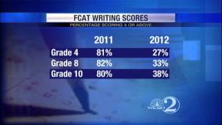 Dramatic Drop In Preliminary FCAT Writing Scores