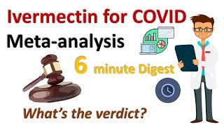 COVID Focus Talk || Ivermectin use in COVID || Meta-analysis Digest in 6-min || What is the verdict?