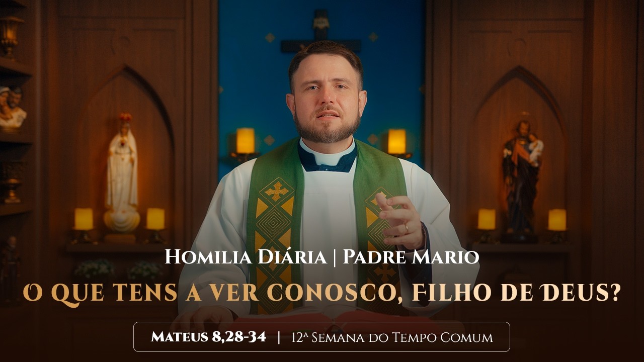 Homilia Diária | Quarta-feira - 13ª Semana do Tempo Comum -  (Mt  8,28-34)