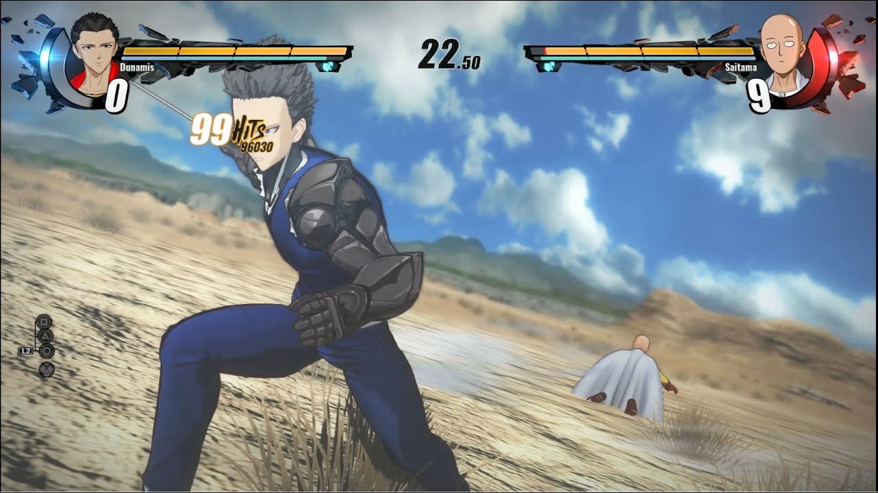 [178] One Punch Man A Hero Nobody Knows Fighting Saitama with Samurai Weapon Type