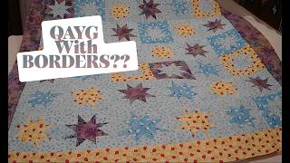 QAYG on Fleece with BORDERS! Two Easy Techniques to Make a Blanket. Beginner Friendly Quilting