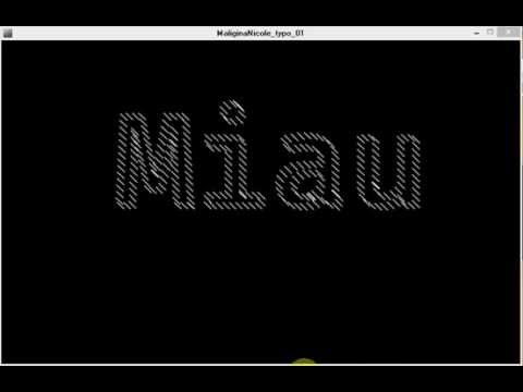 Creative Coding - Experimente mit Typografie