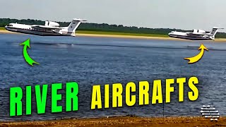 Two Aircrafts Landing in a River