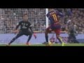 الكلاسيكو ريال مدريد  برشلونة 0 4 الأهداف و اللقطات الخطيرة بصوت الشوالي