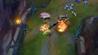 When Aatrox got first blood...