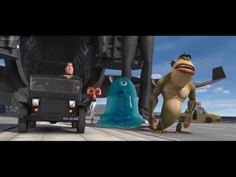 Monsters vs Aliens - San Francisco scene