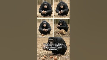 When Primates First Showed Intelligence 🧠 | The Dawn of Smart Apes #shorts #evolution #earthhistory