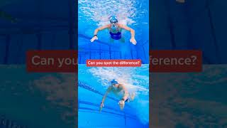 Spot the Difference Between These Two Butterfly Swimmers!