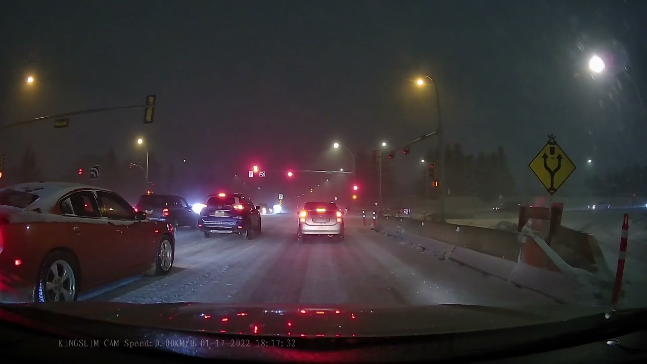 Winter Snow Storm Jan 17, 2022 | Edmonton, AB