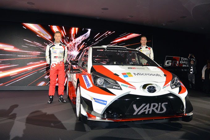 TOYOTA GAZOO Racing ヤリスWRCを公開！ - YouTube