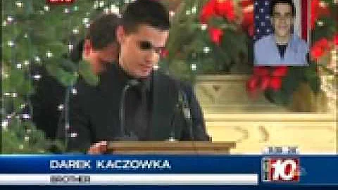 Darek Kaczowka remembers his brother, Tomasz, at h...