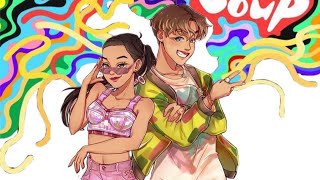 أغنيه جيهوب الرهيبه⚡||حساء الدجاج والمعكرونة🍗🍝|| مسرعه ✨||j_hope chiken nodel soup ||X2