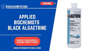 Applied Biochemists Black Algaetrine