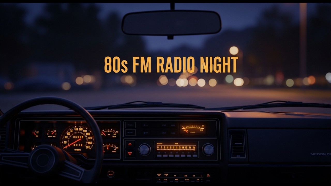 80s Love Songs Compilation – Nostalgic & Emotional Cassette Tape Mix – 80s FM Radio Night