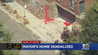 Oakland Mayor's Home Vandalized By Protesters