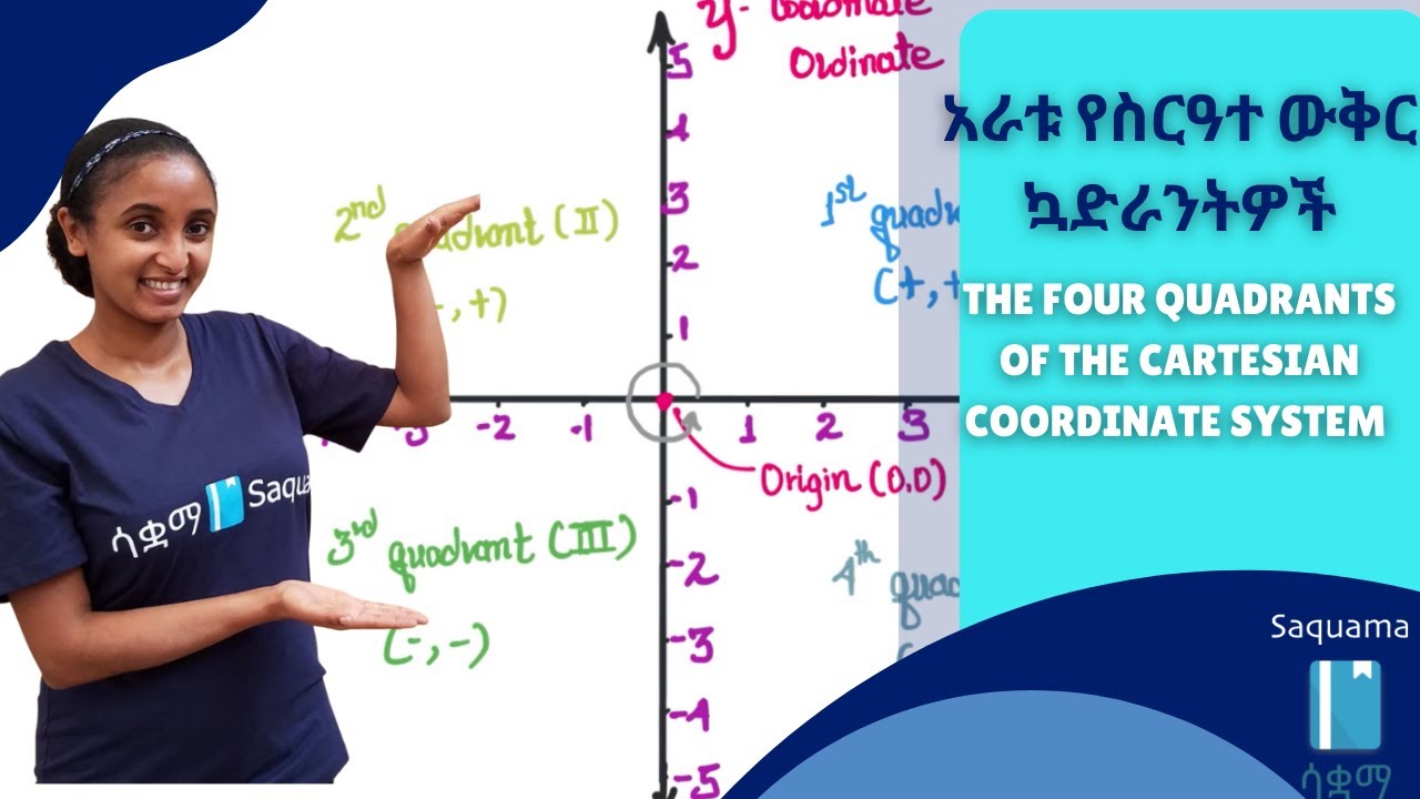 Grade 8 Maths Unit 3 | The four quadrants of Cartesian coordinate ...
