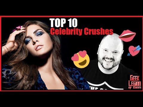 LEO'S TOP 10 CELEBRITY CRUSHES - Of all time !! Valentine's Day
