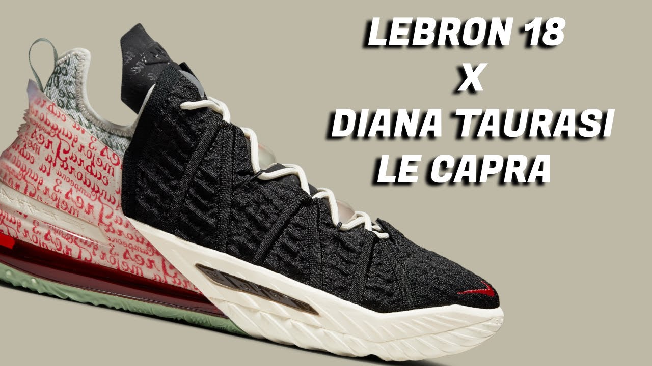 Nike Diana Taurasi x LeBron 18 'La Cabra