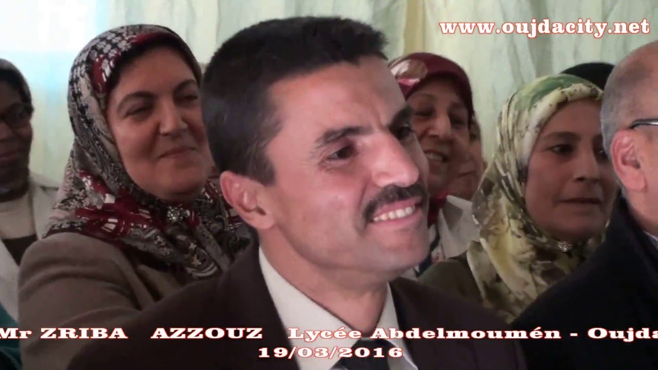 كلمة الاستاذ زريبة عزوز خلال حفل تكريم السيد محمد الزروقي المدير التربوي  ثانوية عبد المومن وجدة