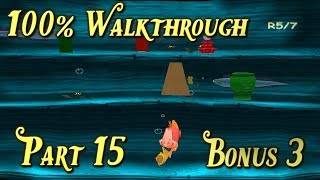 Disney's The Little Mermaid II (PS1) 100% Walkthrough - Part 15 - Bubble Game (Bonus 3/3) screenshot 5