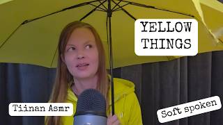 ASMR - Yellow things tingles - Soft spoken with accent screenshot 1