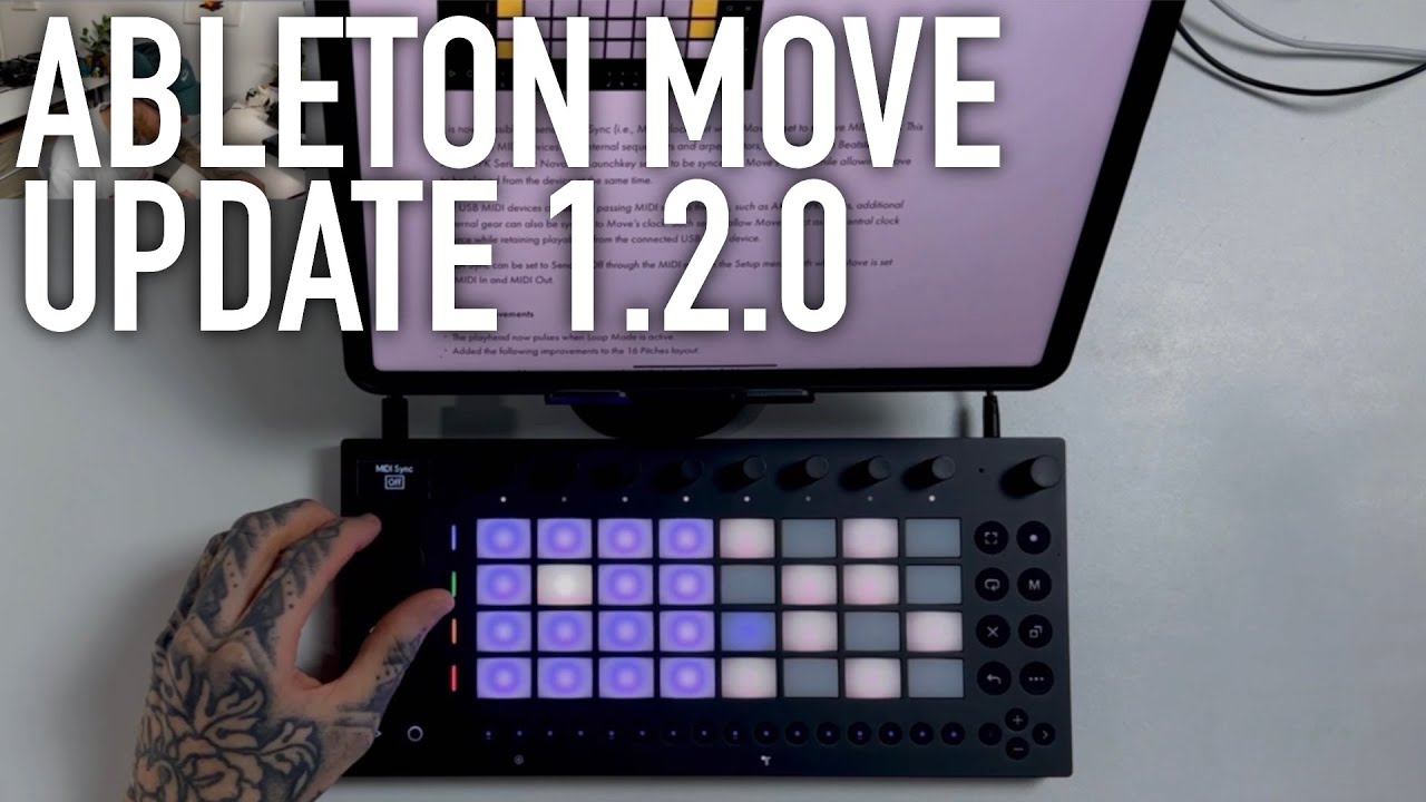 Ableton Move Update 1.2.0 - NervousCook$ - YouTube