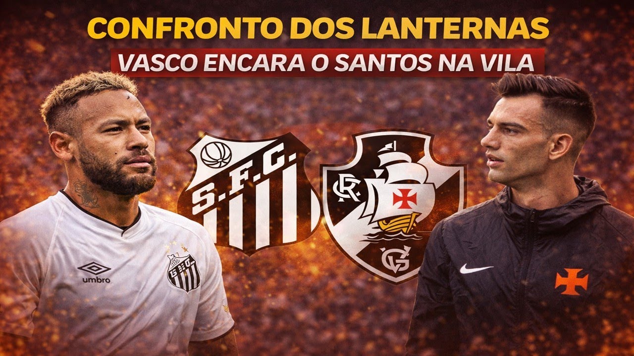 HORA DA VIRADA! VASCO TEM DUELO IMPORTANTE E PERIGOSO COM SANTOS, NA VILA. VAMOS DEBATER NESSA LIVE