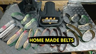 Make your own Work Sharp belts