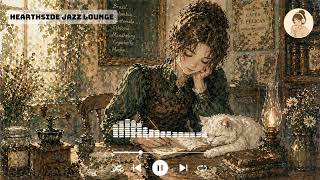 Cozy Cool Jazz 🎧 Relaxing Café Music for Studying | Hearthside Jazz Lounge