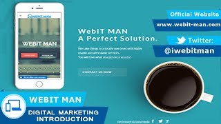 WebIT MAN Intro - Premium Software/Hardware & Designing Support in Delhi screenshot 1