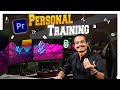 Editing personal training  adobe premier pro