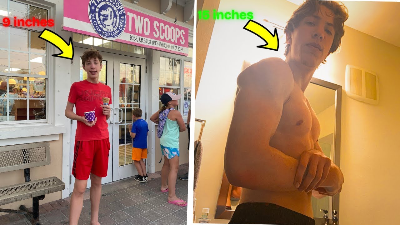 How I Grew My Arms 6 Inches (From 9 to 15 Inches) - YouTube