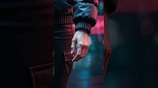 Neonb Strings - Fragment 03 A lonely soul. #art #anime #digitalart #cinematic