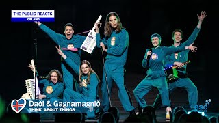 The Public Reacts: Iceland - Daði & Gagnamagnið - Think About Things (Eurovision 2020)