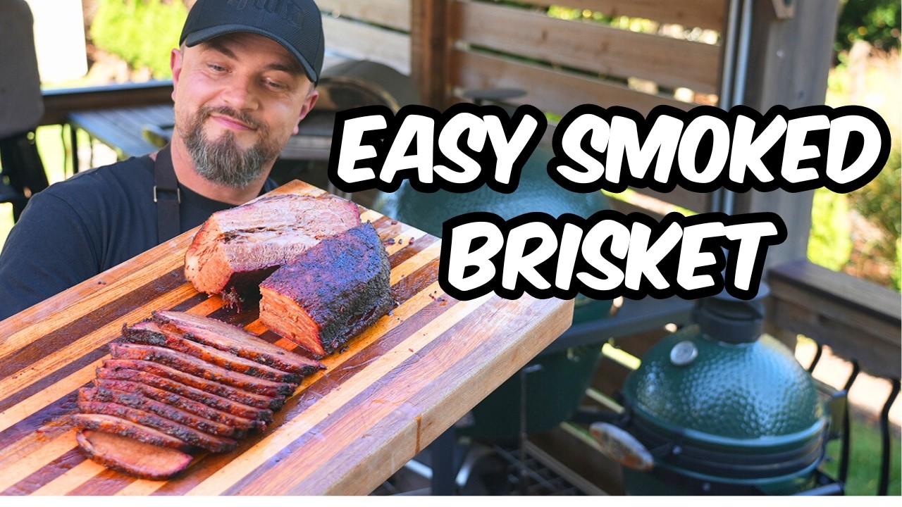 My SIMPLE recipe for a SMOKED Brisket