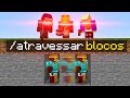 3 CAÇADORES vs 1 SPEEDRUNNER mas posso ATRAVESSAR BLOCOS! (3 Caçadores vs 1 Youtuber)