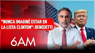 Armando Benedetti On His Inclusion On The Clinton List Im Very Upset  6 Am