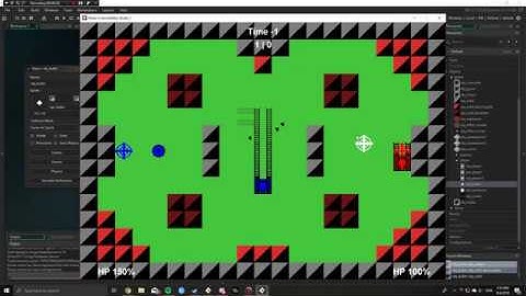 Tank game - Screen shake and 1v1 mode - Gamemaker Studio 2