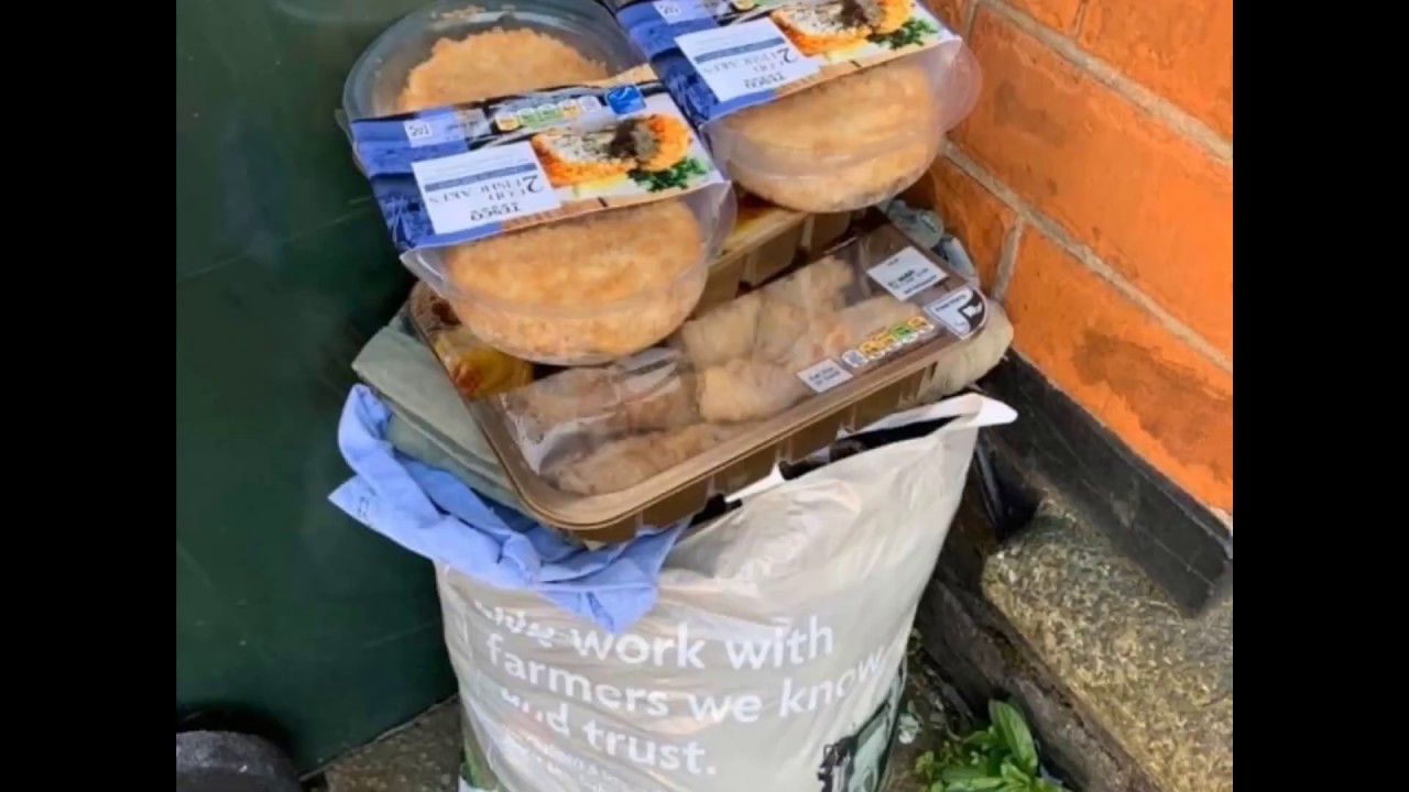 Bins Overflowing with Out of Date Food!This is How Panic Buying it's Really Looks Like-Shame on You!