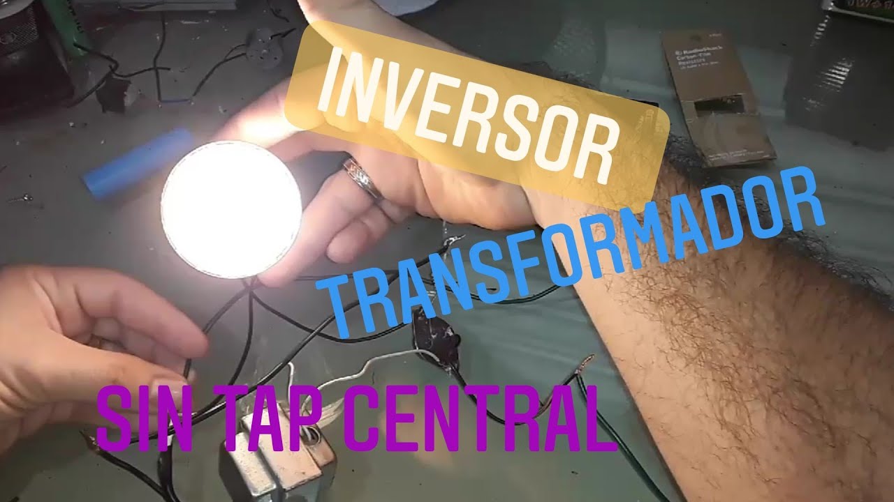 ИНВЕРТОР С ТРАНСФОРМАТОРОМ 9 В БЕЗ ЦЕНТРАЛЬНОЙ РОЗЕТКИ ЛЕГКО😁