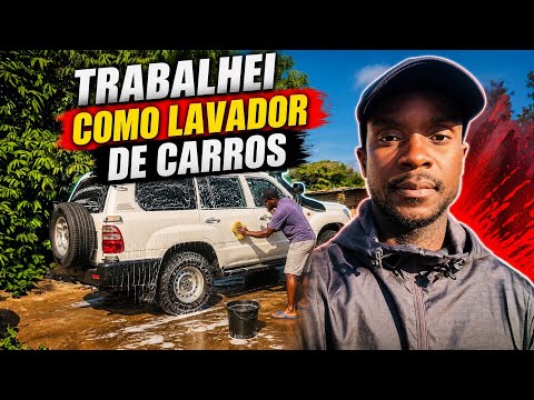 Passei um dia fazendo bico no Lava Jato em Moçambique!