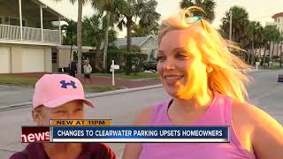 Changes to Clearwater parking upsets homeowners
