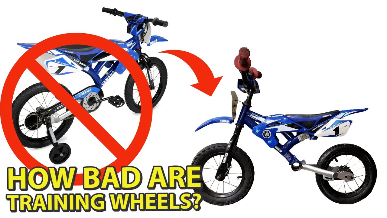 How to make a balance bike from kids pedal bike DIY Pushbike For Toddlers Skip Training