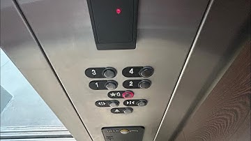 Beautiful ThyssenKrupp Aurora Dry Powered Hydraulic Elevators With Grocery Beep In Miami FL