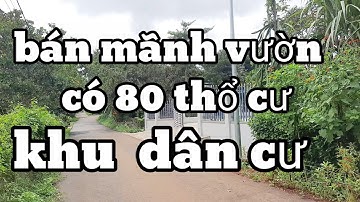 hạ giá bán mãnh vườn có 80 thổ,Huyện Châu Đức Bà Rịa Vũng Tàu :0933708258--0777444662