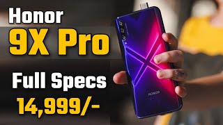 Honor 9X Pro : Fisrt look | Full Specs | Kirin 810 | 48MP Camera | Price in India | Honor 9X pro