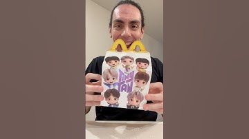 UNBOXING the McDonald’s BTS Throwback Happy Meal