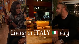 VLOG: LIFE OF INTERRACIAL COUPLE LIVING IN ITALY 🇮🇹 | ADDRESSING SPECULATION |BWWM |INTERRACIAL