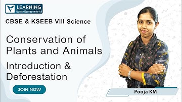 Class 8 Science | Conservation of Plants and Animals  | CBSE | KSEEB | Pooja Mam | Vista