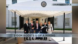 Information $100 million investment supports U of A mining education News